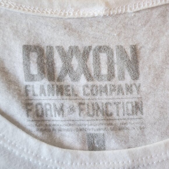 Dixxon Shirt Womens Large White Tank Top Car Desert Graphic Retro Flannel Co - Picture 3 of 6